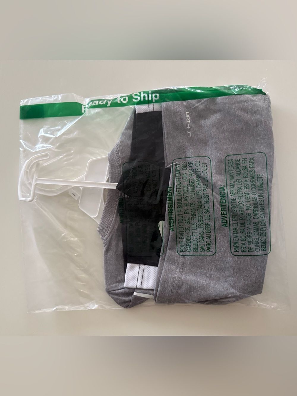 Nike Gray & Black Baby Boys' Athletic Tee and Shorts Set, 12 Months, NWT - Picture 5 of 5